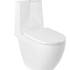 Унитаз напольный Kludi RESA D 24WCB0643 керамический, компакт Унитаз напольный Kludi RESA D 24WCB0643 керамический, компакт