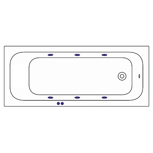 Акриловая ванна WHITECROSS Vibe 170x70 "SOFT" белый гидромассажная 0105.170070.100.SOFT.WH Акриловая ванна WHITECROSS Vibe 170x70 "SOFT" белый гидромассажная 0105.170070.100.SOFT.WH