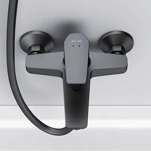 Смеситель для ванны AM.PM Gem F90A10022 черный Смеситель для ванны AM.PM Gem F90A10022 черный