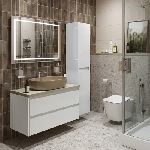 Тумба со столешницей и раковиной BelBagno KRAFT 100 kraft100bo-kepmco-1084h316-set подвесная KRAFT100BO-KEPMCO-1084H316-SET Тумба со столешницей и раковиной BelBagno KRAFT 100 kraft100bo-kepmco-1084h316-set подвесная KRAFT100BO-KEPMCO-1084H316-SET