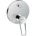 Смеситель для ванны Hansgrohe Novus Loop 71345000 (внешняя часть) с душем Смеситель для ванны Hansgrohe Novus Loop 71345000 (внешняя часть) с душем