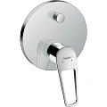 Смеситель для ванны Hansgrohe Novus Loop 71345000 (внешняя часть) с душем Смеситель для ванны Hansgrohe Novus Loop 71345000 (внешняя часть) с душем