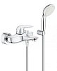 Смеситель для ванны GROHE Eurostyle New Solid с душевым гарнитуром, хром (2372930A)