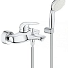 Смеситель для ванны GROHE Eurostyle New Solid с душевым гарнитуром, хром (2372930A) Смеситель для ванны GROHE Eurostyle New Solid с душевым гарнитуром, хром (2372930A)