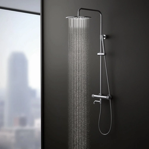 Душевая система Timo Saona SX-2380/00 с термостатом хром Душевая система Timo Saona SX-2380/00 с термостатом хром