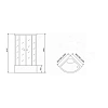 Душевая кабина Timo eco TE-0700 Р 100x100x218 Душевая кабина Timo eco TE-0700 Р 100x100x218