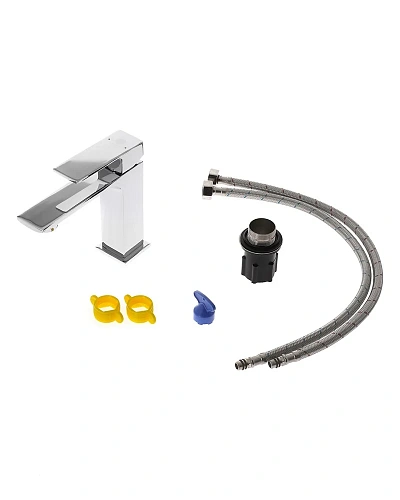 Смеситель для раковины Orange Lutz M04-021cr Смеситель для раковины Orange Lutz M04-021cr