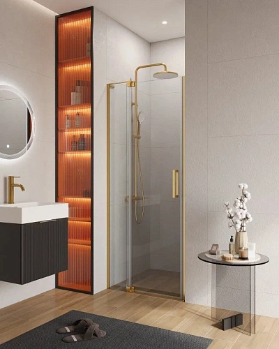 Душевая дверь CEZARES SLIDER-B-1-80/90-C-BORO Душевая дверь CEZARES SLIDER-B-1-80/90-C-BORO