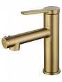 Смеситель для раковины Wonzon & Woghand брашированное золото (WW-H1017-BG) Смеситель для раковины Wonzon & Woghand брашированное золото (WW-H1017-BG)