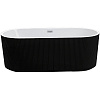 Картинка анонса товара «акриловая ванна esbano tortuga black размер 1700х800х590 (esvatortb)»