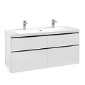Тумба под раковину Villeroy & Boch Subway 3.0 с подсветкой Brilliant White / Brilliant White C602L1V C602L1VE Тумба под раковину Villeroy & Boch Subway 3.0 с подсветкой Brilliant White / Brilliant White C602L1V C602L1VE