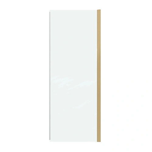 Боковая стенка GROSSMAN Pragma 200.K33.03.90.32.00 (90x195) золото сатин, стекло прозрачное Боковая стенка GROSSMAN Pragma 200.K33.03.90.32.00 (90x195) золото сатин, стекло прозрачное