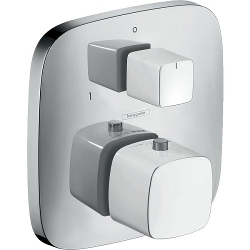 Смеситель для ванны hansgrohe PuraVida термостатический 15771400 Смеситель для ванны hansgrohe PuraVida термостатический 15771400