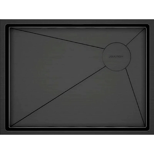 Кухонная мойка Paulmark NEXT-SKEW 58 UNI, PM885844-GM, вороненая сталь,580х440мм 1,2мм Кухонная мойка Paulmark NEXT-SKEW 58 UNI, PM885844-GM, вороненая сталь,580х440мм 1,2мм