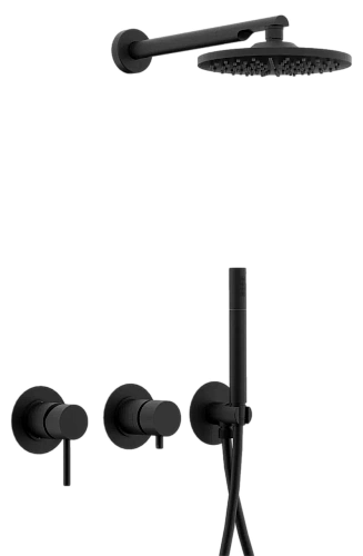Душевая система Remer X Style X96S02ONO, чёрный матовый Душевая система Remer X Style X96S02ONO, чёрный матовый