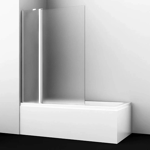 Шторка на ванну WasserKRAFT Berkel 48P02-110LM Matt glass Fixed хром Шторка на ванну WasserKRAFT Berkel 48P02-110LM Matt glass Fixed хром