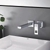 Смеситель для раковины GROHE Eurocube (вынос 230 мм), хром (23447000) внешняя часть Смеситель для раковины GROHE Eurocube (вынос 230 мм), хром (23447000) внешняя часть
