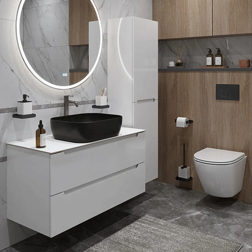 Тумба со столешницей и раковиной BelBagno ETNA 80 etna80bl-kepbo-1302h301-set подвесная ETNA80BL-KEPBO-1302H301-SET Тумба со столешницей и раковиной BelBagno ETNA 80 etna80bl-kepbo-1302h301-set подвесная ETNA80BL-KEPBO-1302H301-SET