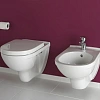 Унитаз подвесной Villeroy&Boch O.Novo 5660H101 (5660 H1 01) Combipack, микролифт Унитаз подвесной Villeroy&Boch O.Novo 5660H101 (5660 H1 01) Combipack, микролифт