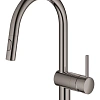 Смеситель для кухни GROHE Minta однорычажный с выдвижным изливом, темный графит (32321A02) Смеситель для кухни GROHE Minta однорычажный с выдвижным изливом, темный графит (32321A02)