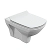 Унитаз подвесной Cersanit CARINA XL Clean On DPL EO slim S-MZ-CARINA-XL-COn-S-DL-E с сиденьем