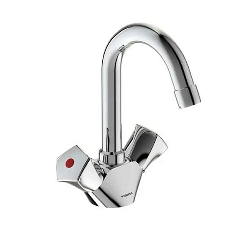 Смеситель для раковины Vidima Life BA358AA, хром Смеситель для раковины Vidima Life BA358AA, хром