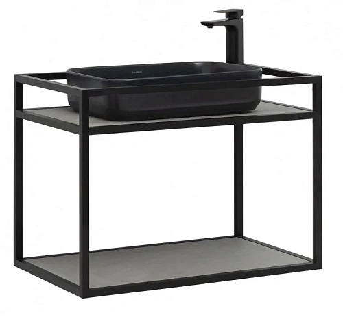 Консоль под раковину Allen Brau Liberty 75 1.33001.BB черный Консоль под раковину Allen Brau Liberty 75 1.33001.BB черный