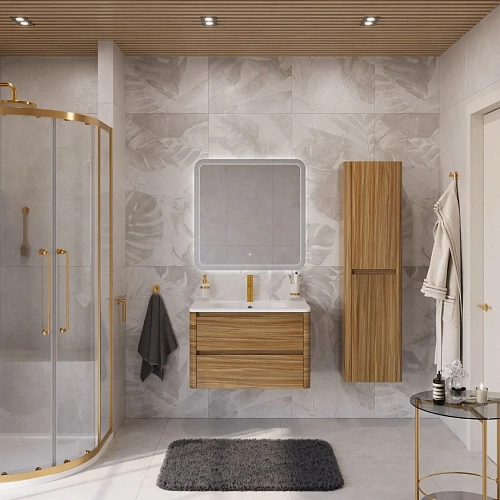 Шкаф-пенал CEZARES RELAX-1500-2A-SO-RC-P Дуб карамельный 400x300 подвесной Шкаф-пенал CEZARES RELAX-1500-2A-SO-RC-P Дуб карамельный 400x300 подвесной