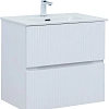 Тумба под раковину Aquanet Джейн 70 белый матовый 00313285 напольная/подвесная Тумба под раковину Aquanet Джейн 70 белый матовый 00313285 напольная/подвесная