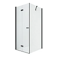 Душевой уголок NEW TRENDY NEW SOLEO BLACK L 100x80x195 D-0236A/D-0114B (черный) Душевой уголок NEW TRENDY NEW SOLEO BLACK L 100x80x195 D-0236A/D-0114B (черный)