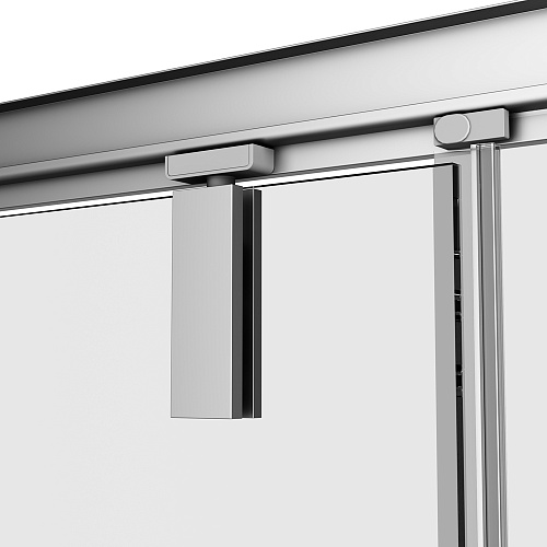 Душевой уголок AM.PM Gem W90G-404-9090-MT распашная 90x90 профиль хром матовый, стекло прозрачное Душевой уголок AM.PM Gem W90G-404-9090-MT распашная 90x90 профиль хром матовый, стекло прозрачное