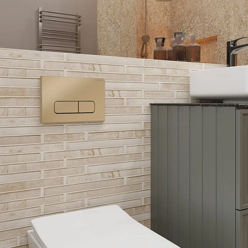 Клавиша смыва CHARUS ELEGIA FP.320.51.01 матовый песок Клавиша смыва CHARUS ELEGIA FP.320.51.01 матовый песок