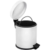 Корзина для мусора BERGES для мусора с педалью 5 л, белое 122001 Корзина для мусора BERGES для мусора с педалью 5 л, белое 122001