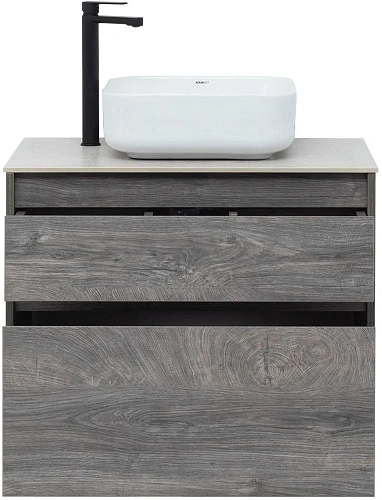 Тумба под раковину Aquanet Nova Lite 75 дуб рошелье (2 ящика) 00242273 Тумба под раковину Aquanet Nova Lite 75 дуб рошелье (2 ящика) 00242273