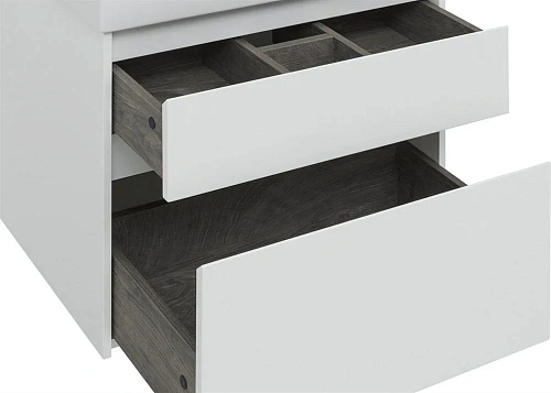 Комплект мебели Aquanet Nova Lite 75 белый (2 ящика) 00242903 Комплект мебели Aquanet Nova Lite 75 белый (2 ящика) 00242903