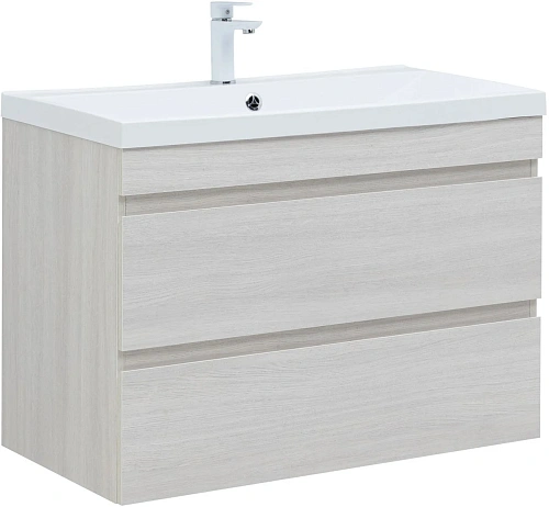 Тумба под раковину Aquanet Нота New 100 дуб холден 00334206 подвесная Тумба под раковину Aquanet Нота New 100 дуб холден 00334206 подвесная