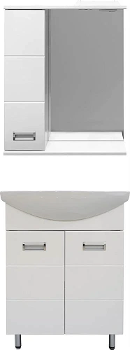 Комплект мебели DIWO Дмитров 60 + сифон для раковины AlcaPlast + смеситель STWORKI by Damixa 465162 Комплект мебели DIWO Дмитров 60 + сифон для раковины AlcaPlast + смеситель STWORKI by Damixa 465162