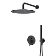 Душевая система CEZARES LEAF-DSIP-30-L-NOP встраиваемая, для верхнего и ручного душа, верхний душ 30 см, черный матовый Душевая система CEZARES LEAF-DSIP-30-L-NOP встраиваемая, для верхнего и ручного душа, верхний душ 30 см, черный матовый
