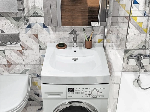 Раковина Santek Пилот 50 1WH110569 (без крепежа и сифона) 1.WH11.0.569 Раковина Santek Пилот 50 1WH110569 (без крепежа и сифона) 1.WH11.0.569