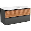 Тумба под раковину SANCOS Very DL100LGR 100см, Beige Soft, подвесная Тумба под раковину SANCOS Very DL100LGR 100см, Beige Soft, подвесная