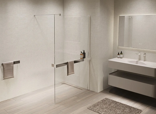 Душевая перегородка Vincea Walk-In VSW-1HR100CL 1000x2000 хром, стекло прозрачное Душевая перегородка Vincea Walk-In VSW-1HR100CL 1000x2000 хром, стекло прозрачное