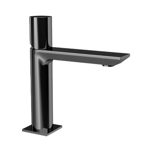 Смеситель для раковины Remer Edge EG512CFP, черный брашированный хром Смеситель для раковины Remer Edge EG512CFP, черный брашированный хром