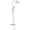 Картинка анонса товара «душевая система vitra aquaheat a47200exp термостатическая, хром»