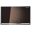 Клавиша смыва Geberit 115.081.SQ.1 Omega 60 металл, стекло умбра