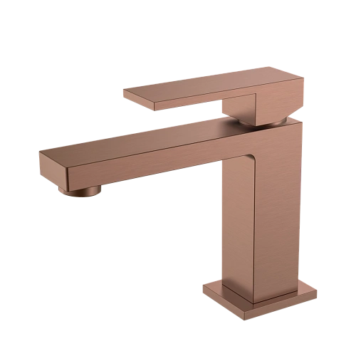 Смеситель для раковины Boheme Qubic 471-BRB Brushed Bronze Смеситель для раковины Boheme Qubic 471-BRB Brushed Bronze