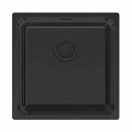 Кухонная мойка Paulmark YUNI 44 UN YU44-MBN, матовый черный NANO-PVD, 440х440мм Кухонная мойка Paulmark YUNI 44 UN YU44-MBN, матовый черный NANO-PVD, 440х440мм