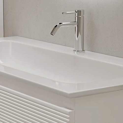 Тумба под раковину Sancos Folk FL100W 995х445х500 Bianco, подвесная Тумба под раковину Sancos Folk FL100W 995х445х500 Bianco, подвесная