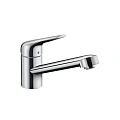 Смеситель для кухни Hansgrohe 100, CoolStart, EcoSmart, 1jet 71809000, хром Смеситель для кухни Hansgrohe 100, CoolStart, EcoSmart, 1jet 71809000, хром