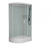 Душевая кабина Frank F412/1R правосторонняя White белый профиль 120x80 181009 Душевая кабина Frank F412/1R правосторонняя White белый профиль 120x80 181009
