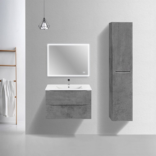 Тумба под раковину Vincea Mia Slim 800 Beton VMC-2MC800S1BT Тумба под раковину Vincea Mia Slim 800 Beton VMC-2MC800S1BT